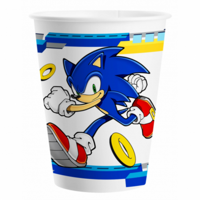 Copos Sonic Pack 8