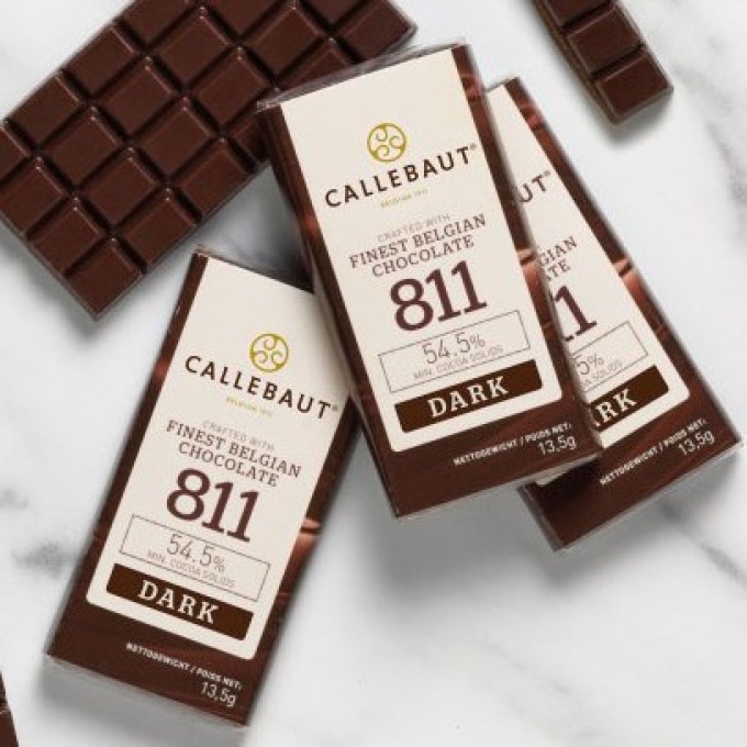 Barrinha de Chocolate Negro Callebaut
