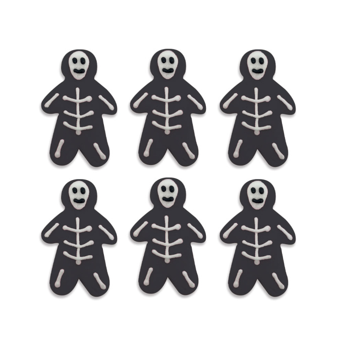SFX344 figuras de acucar esqueletos halloween