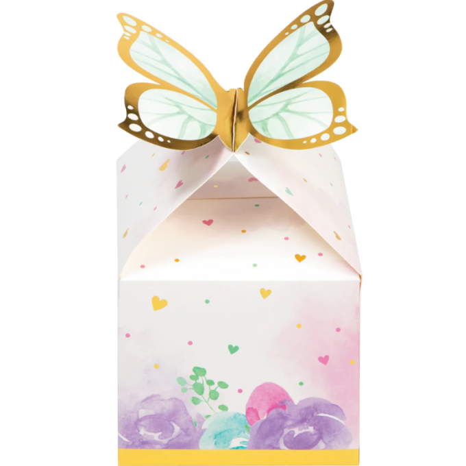 caixa presente festa borboletas 2