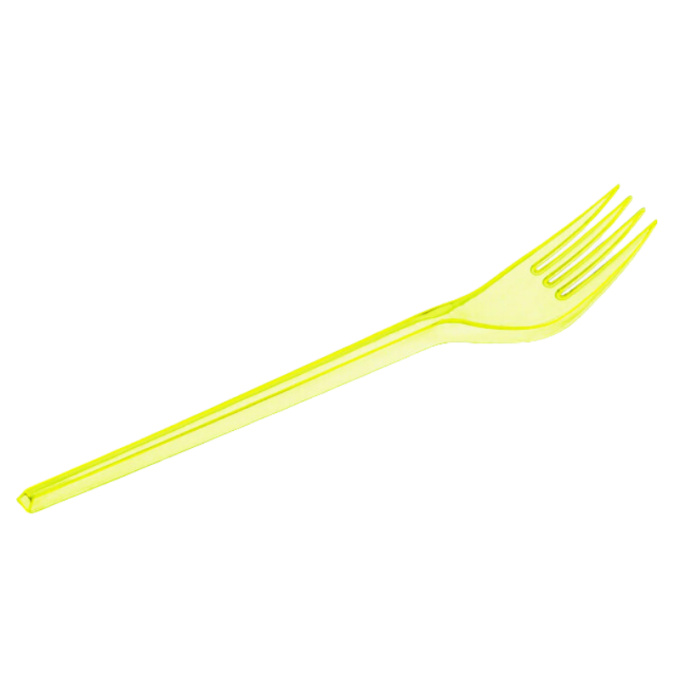 garfo amarelo neon 1