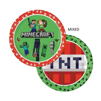 Topo de Bolo Cenário Minecraft 1und