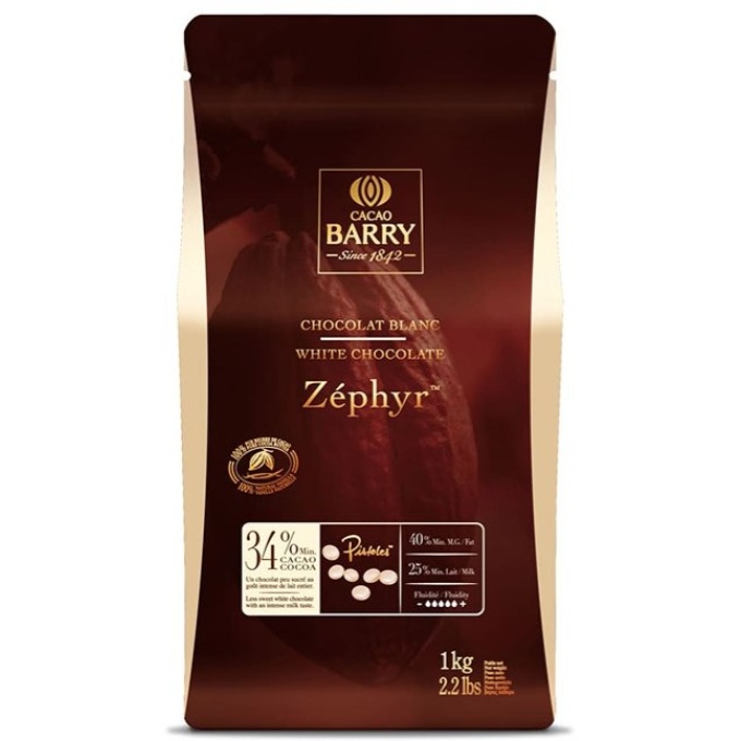 Chocolate Zephyr Branco 34 Cacau 10kg