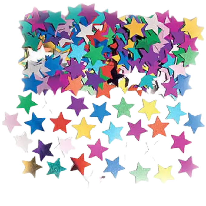confetis estrelas multicoloridas 1