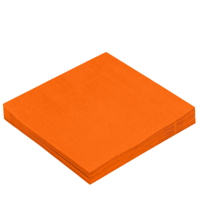 guardanapo papel laranja 2