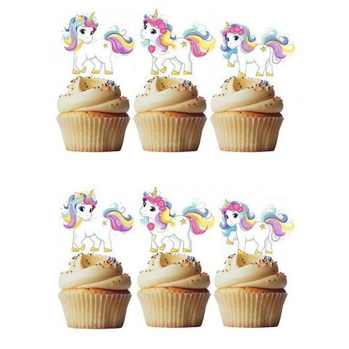 6 Topper Unicórnio - Image 1