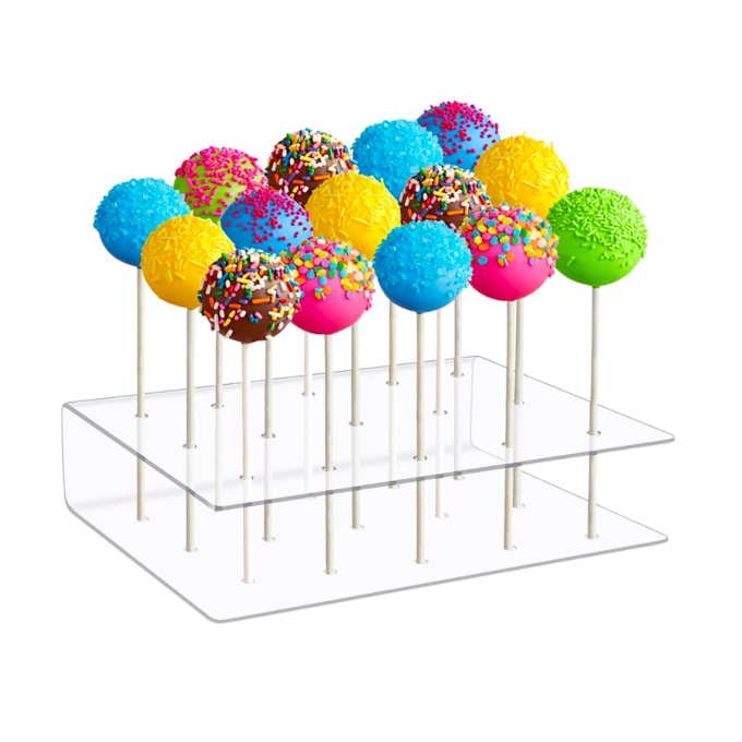 Suporte Transparente para Cake Pop´s