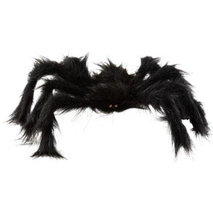 aranha peluda hallween 50cm