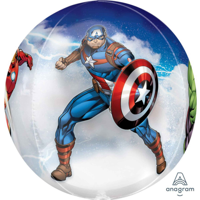 Balão Orbz Avengers - 38cm