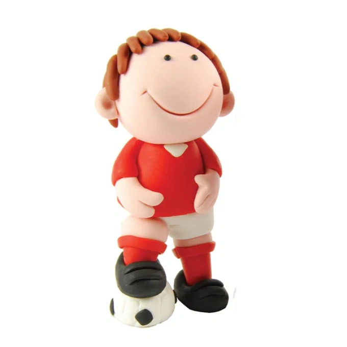 Boneco Jogador Futebol Bolo