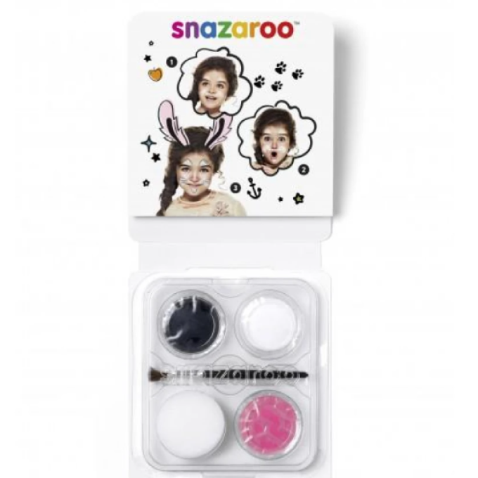 Mini Kit Pintura Facial Coelho - Snazaroo