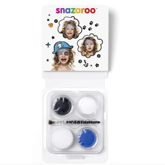 Mini Kit Pintura Facial Pirata - Snazaroo