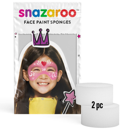 Esponja Facial Pintura Facial Pack.2 - Snazaroo