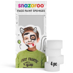 Esponja Facial Alta Densidade Pack 4 - Snazaroo
