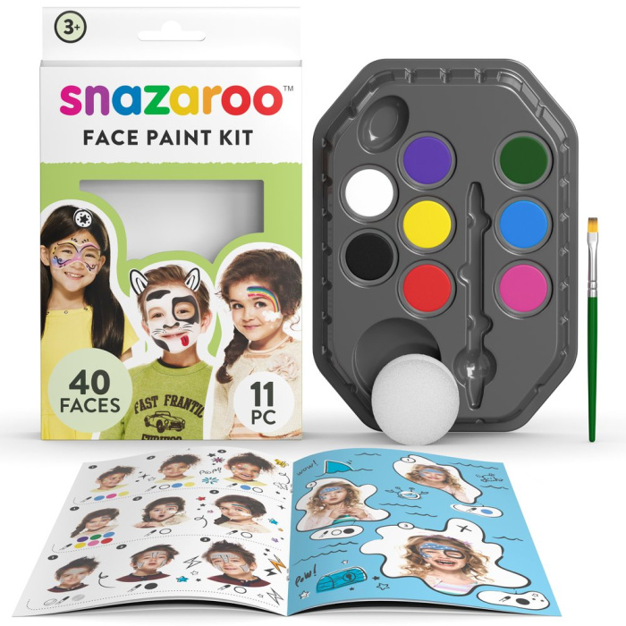 Kit Pintura Facial Arco-Iris - Snazaroo - Image 4