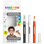 Caneta Pintura Facial Halloween Pack 3 - Snazaroo