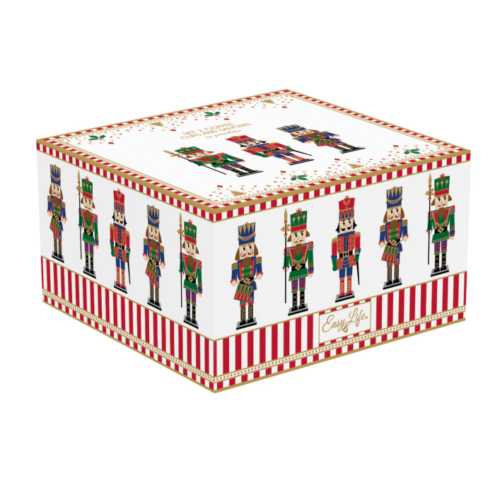 Conjunto 2 Chavenas e Pires Café Natal Nutcracker - Image 3