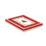 Prato de Servir Arvore de Natal Decorada 21cm - Image 2