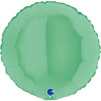 Balão Redondo Menta Pastel Mate - 46cm
