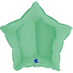 Balão Estrela Menta Pastel Mate - 46cm
