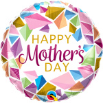 Balão Dia da Mãe "HAPPY MOTHER'S DAY" - 46cm - Image 2