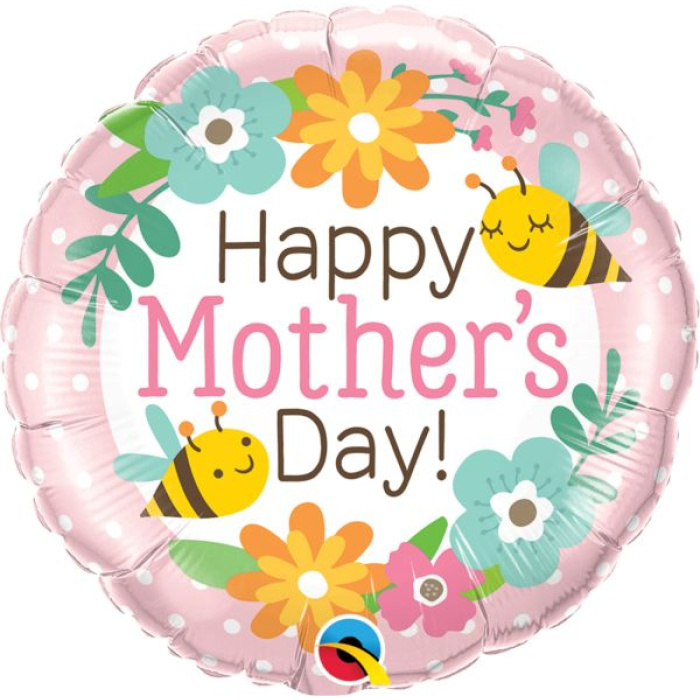 Balão Dia da Mãe "HAPPY MOTHER'S DAY" - 46cm - Image 3