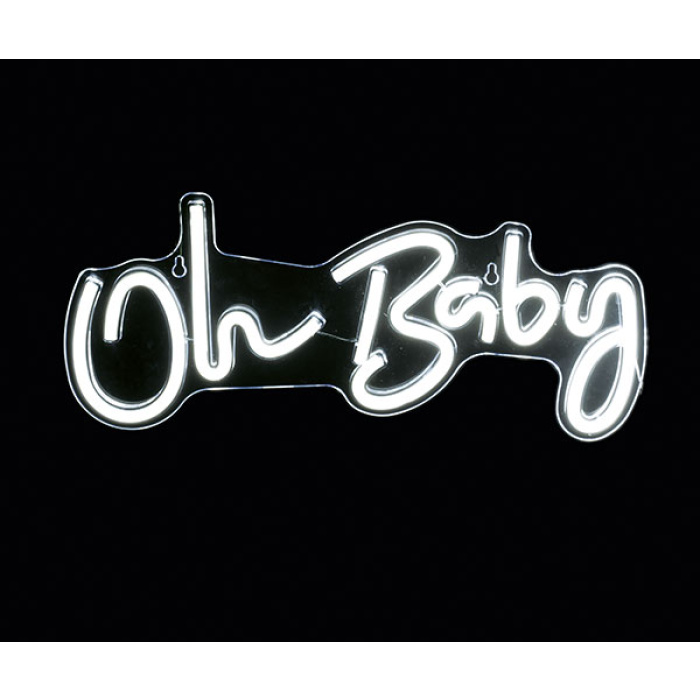 Luz LED Neon Branca OH BABY - 45cm - Image 1