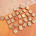 Forma Chocolate Acetato Simples - Bombom Tablete Alfabeto