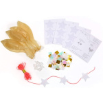 Kit 8 Balões Transparentes com Confetis Iridiscentes - 45cm - Image 6