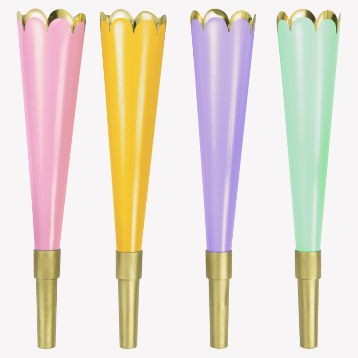 Cornetas Cores Pastel - Pack 4 - Image 1