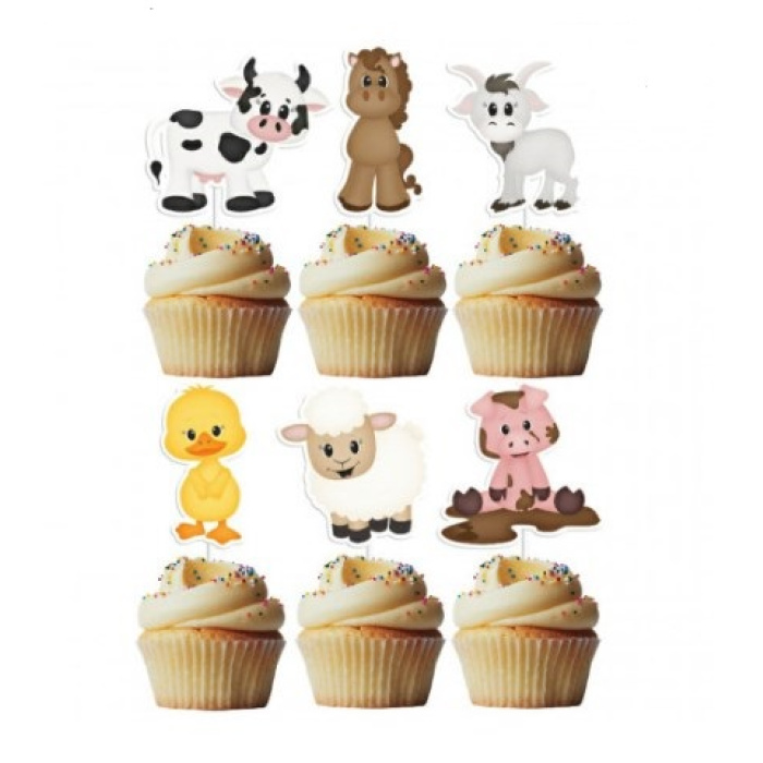 6 Topper Animais da Quinta - Image 1