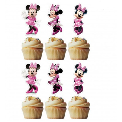 6 Topper Minnie Rosa