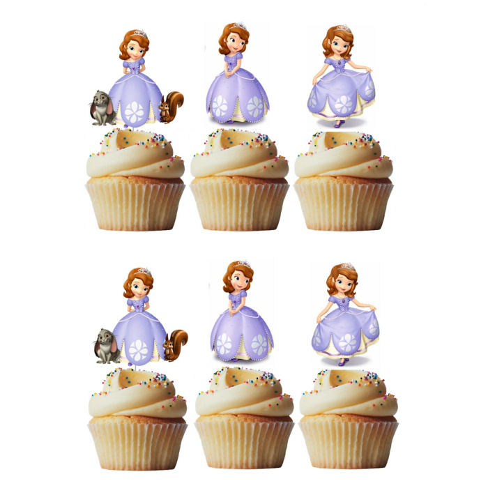 6 Topper Princesa Sofia - Image 1
