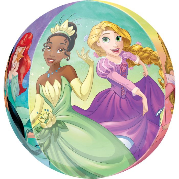 Balão Orbz Princesas Disney 4 lados - Image 3