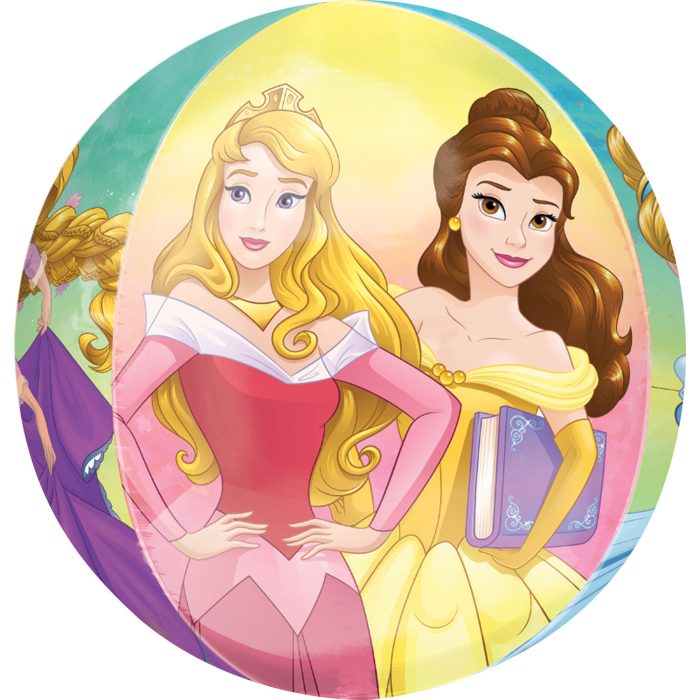Balão Orbz Princesas Disney 4 lados - Image 1