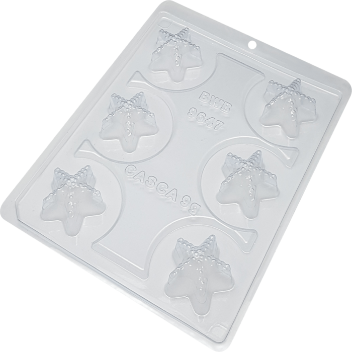 Molde de Chocolate Especial 3 Partes - Estrelas do Mar - Image 2