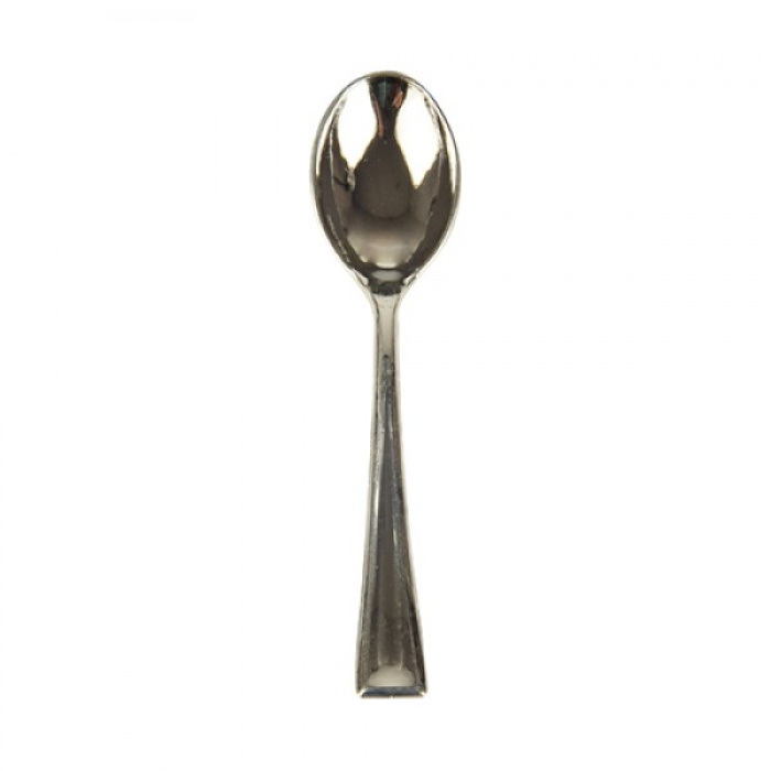Mini Garfo Cocktail Prateado 10 cm - Pack.50 - Image 3