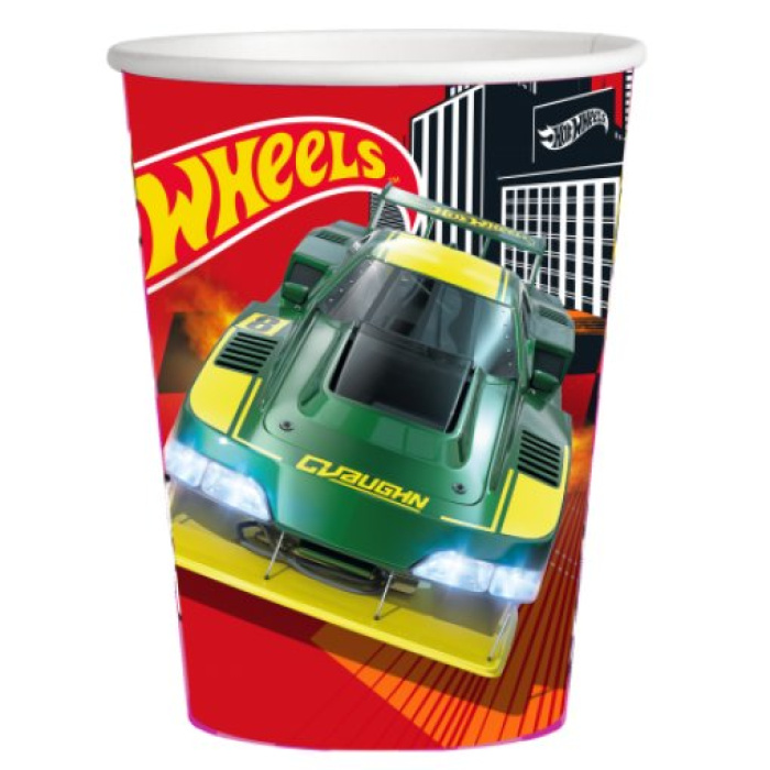 Copos Papel Hot Wheels - Image 1