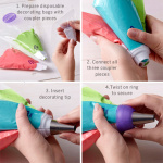 Adaptador Tricolor ColorSwirl Set/9 - Wilton - Image 3