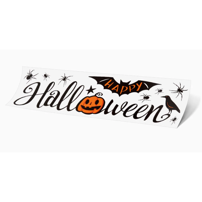 Adesivo Grande de Parede "Happy Halloween" - Image 2
