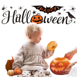 Adesivo Grande de Parede "Happy Halloween"