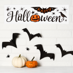 Adesivo Grande de Parede "Happy Halloween" - Image 3