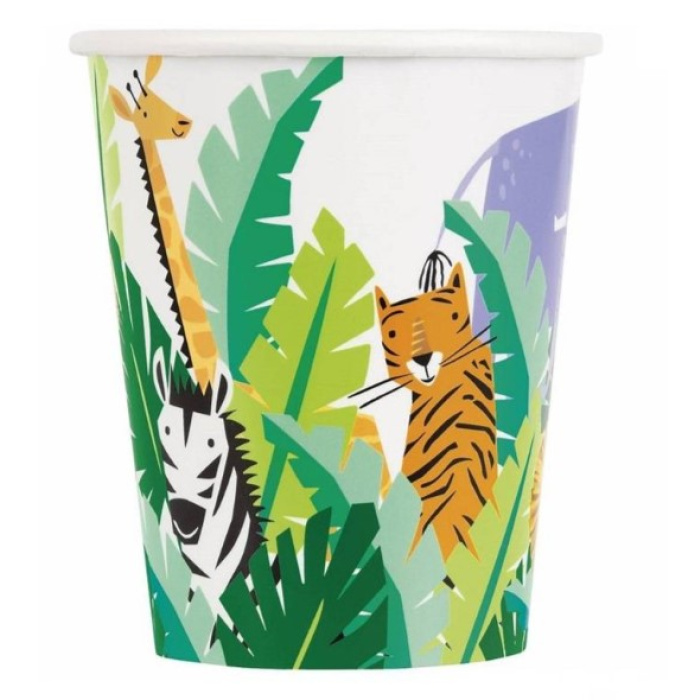 Animais da Selva Copos - Pack 8 - Image 1