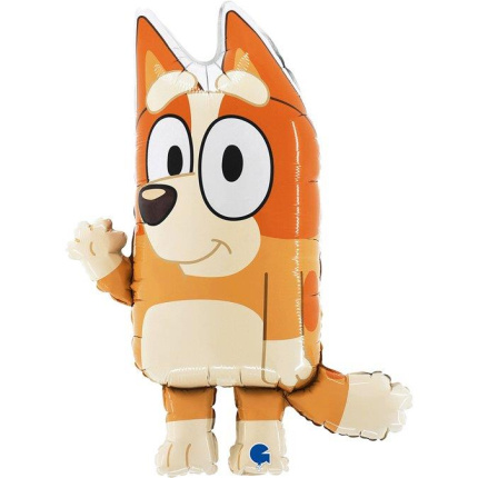 Balão Cães Bluey Bingo S.Shape - 74cm