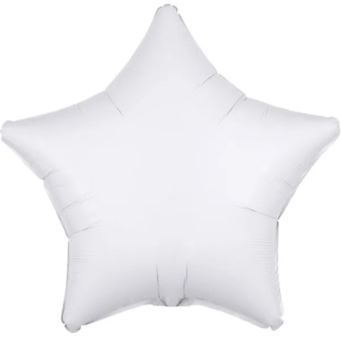 Balão Estrela Branco - 48cm - Image 1