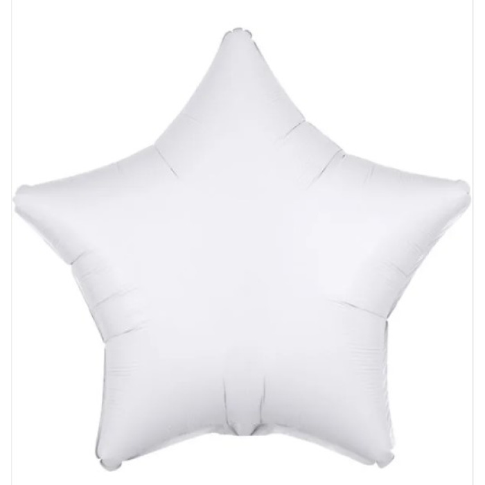 Balão Estrela Branco - 48cm - Image 2