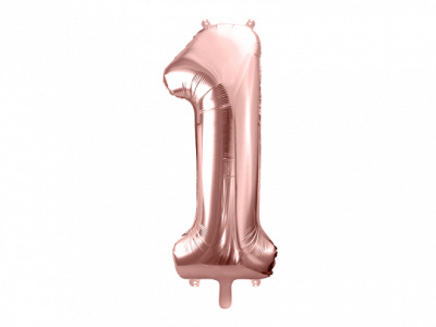 Balão Número Grande Rose Gold - 86cm - Image 5