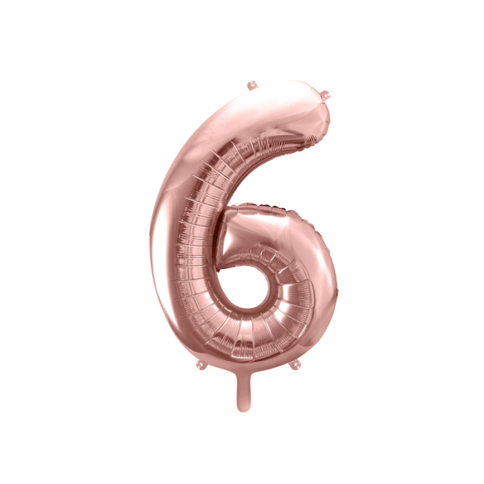 Balão Número Grande Rose Gold - 86cm - Image 10