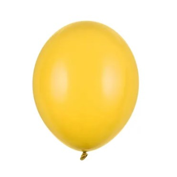 Balão Látex Amarelo Mel - 30cm - Image 1