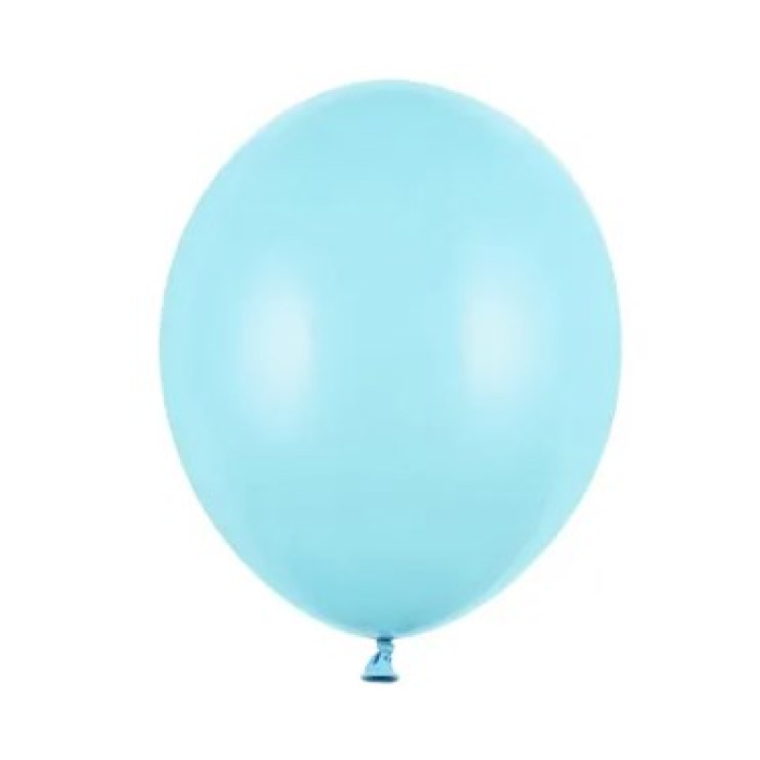 Balão Latex Azul Pale - 30cm - Image 1